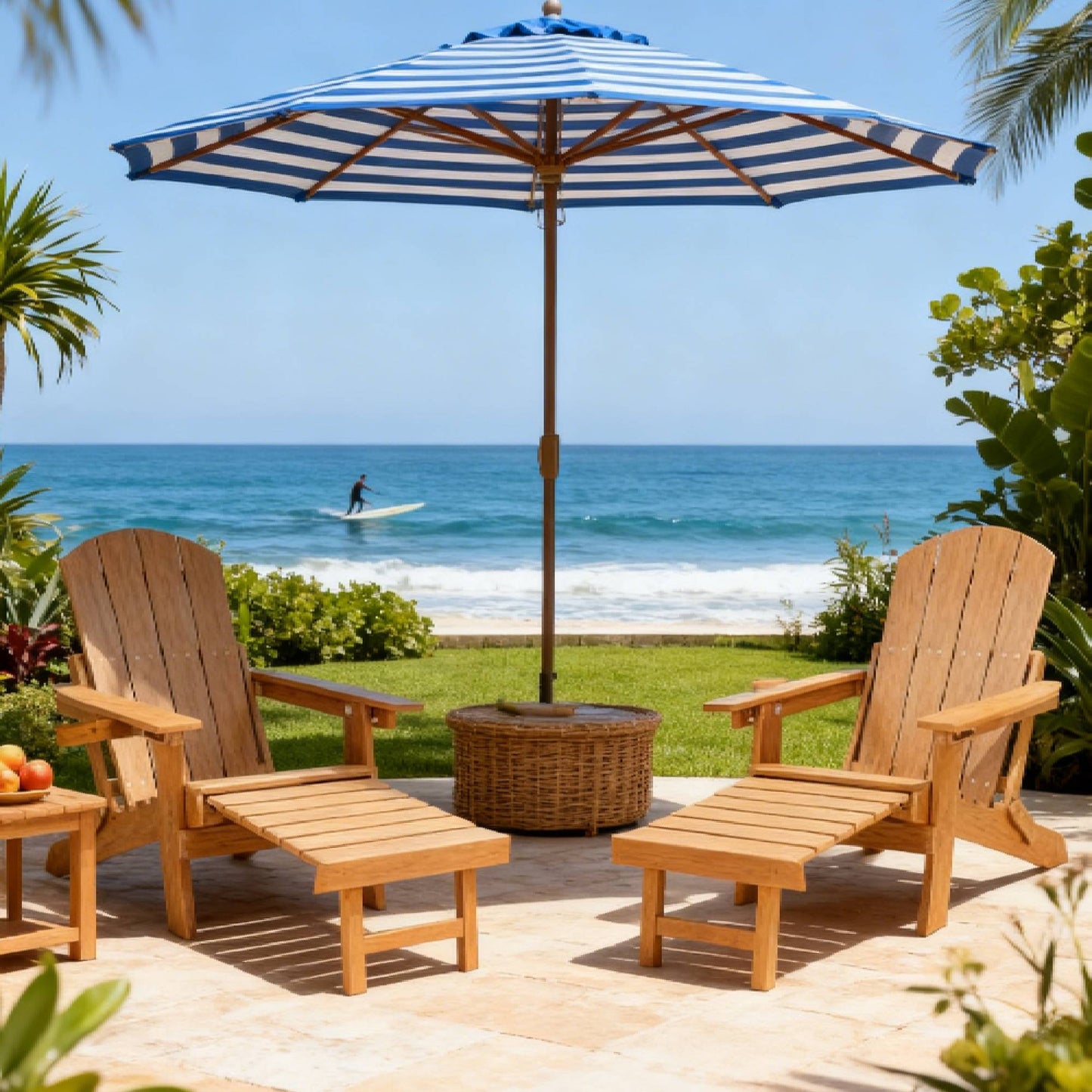 Two Piece Outdoor and Patio Lounge Chairs