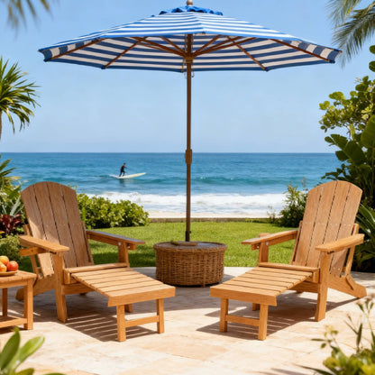 Two Piece Outdoor and Patio Lounge Chairs