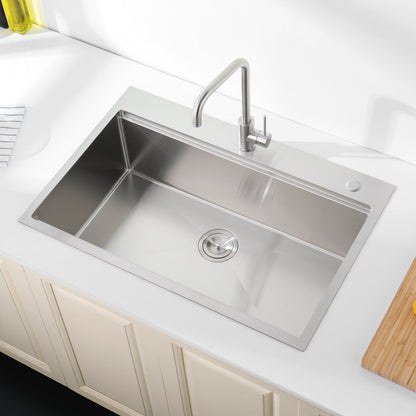 Brushed Stainless Steel Kitchen Sink for Home
