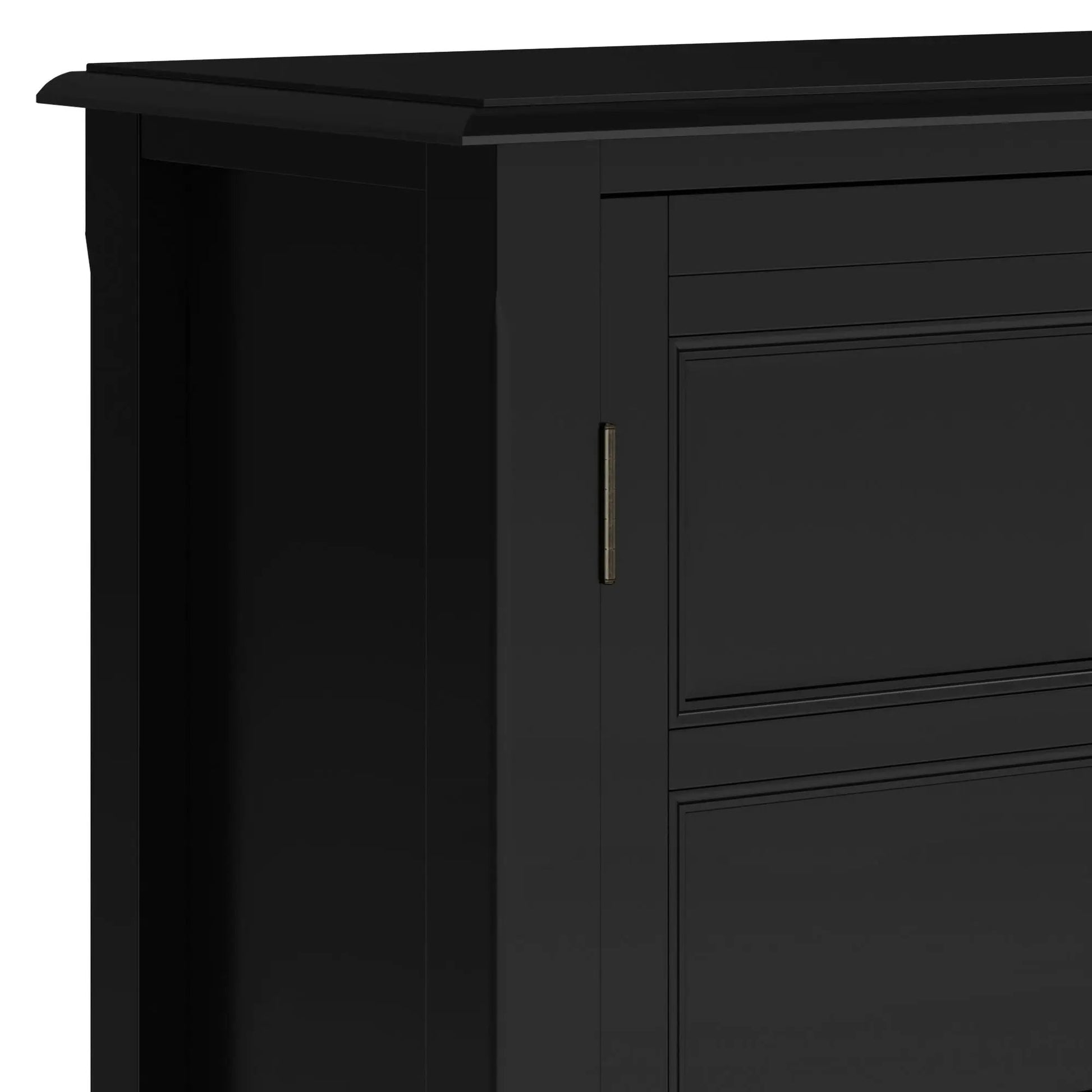 Burlington low storage cabinet, black finish, accent cabinet by Unique Piece Furniture on Tampa Home & Garden Store