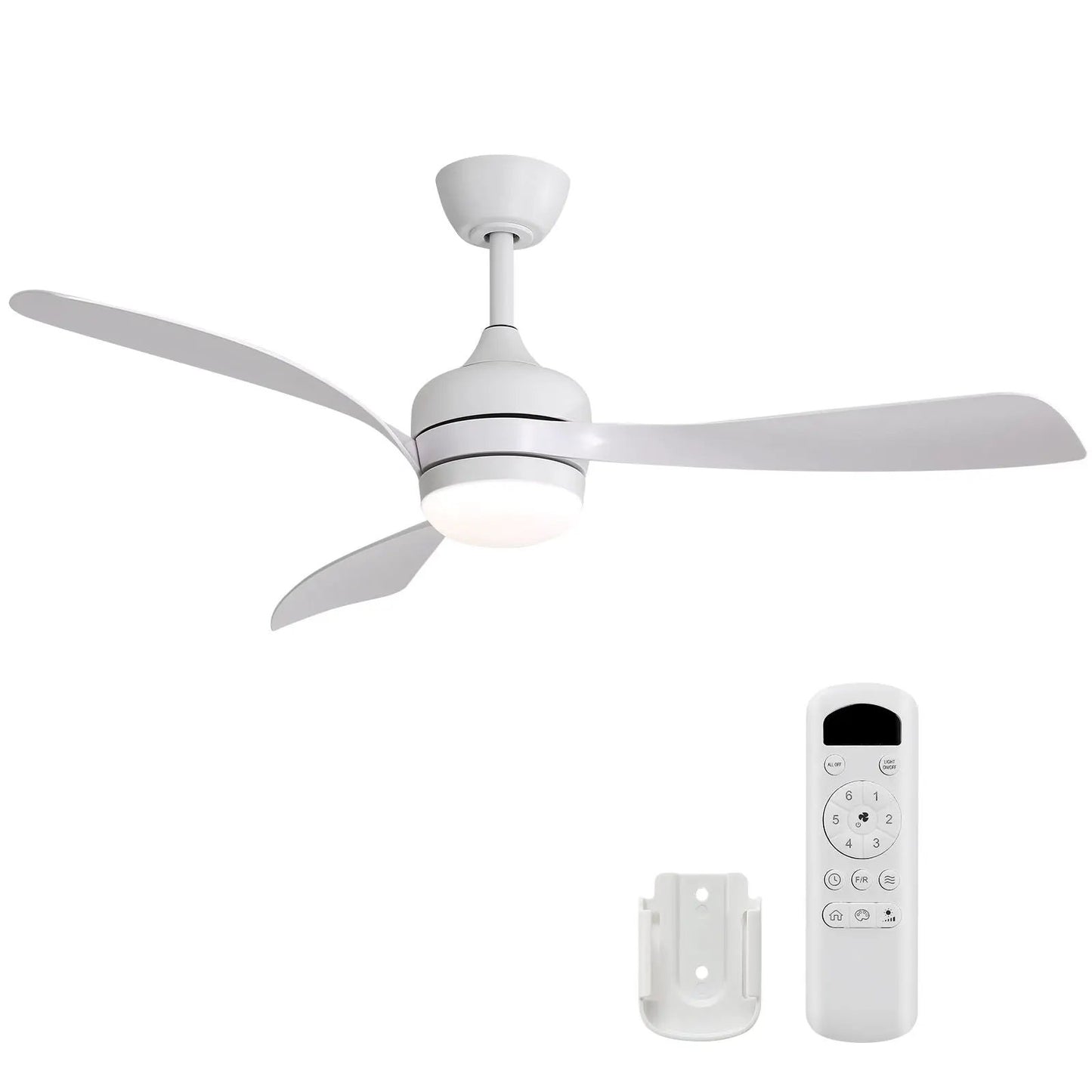 Ceiling Fan with 3 Blades and Remote Control