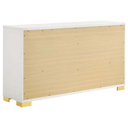 Jeremiah Modern Bedroom Set and Led Headboard