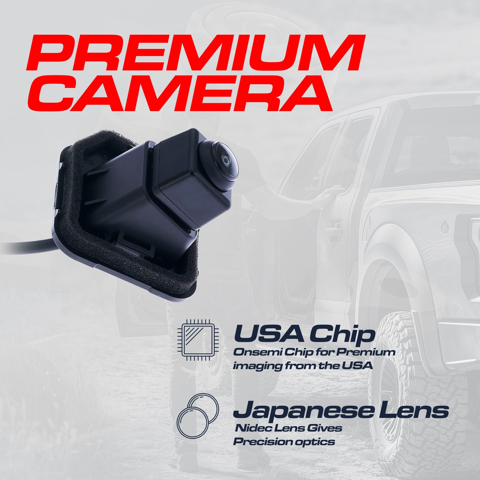 Master Tailgaters Nissan Rogue OEM Backup Camera w/o AVM (2017-2020), black housing on Tampa Home & Garden Store
