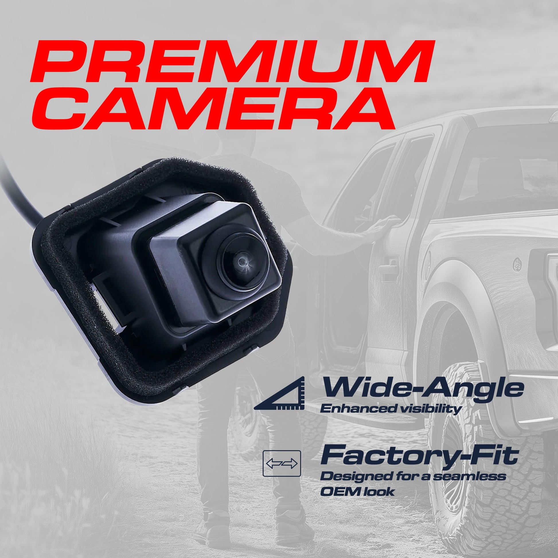 Master Tailgaters OEM backup camera for Nissan Rogue (2017-2020, w/o AVM), wide-angle on Tampa Home & Garden Store