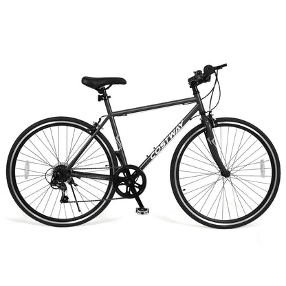 GemGear 26 Inch mountain bike with 6-speed, all-terrain rubber tires; Costway frame on Tampa Home & Garden Store