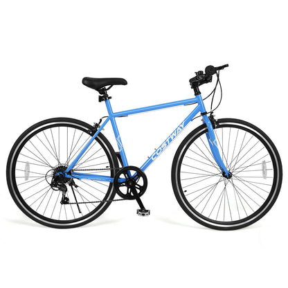 26 Inch Mountain Bike GemGear blue frame with 6-speed gears and all-terrain tires on Tampa Home & Garden Store