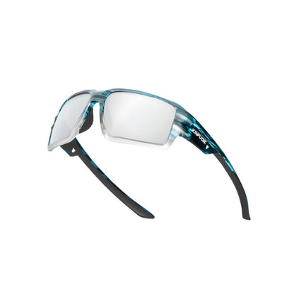 Kapvoe polarized sunglasses teal frame, mirrored lenses, UV400 by BikerZoneZ on Tampa Home & Garden Store