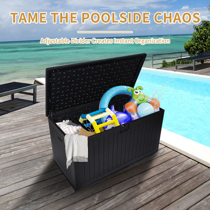 Heavy Duty Outdoor Resin Storage Box and Lid