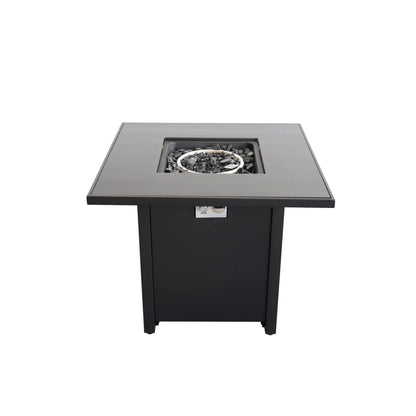 Powder Coated Stainless Steel Fire Pit With Lid