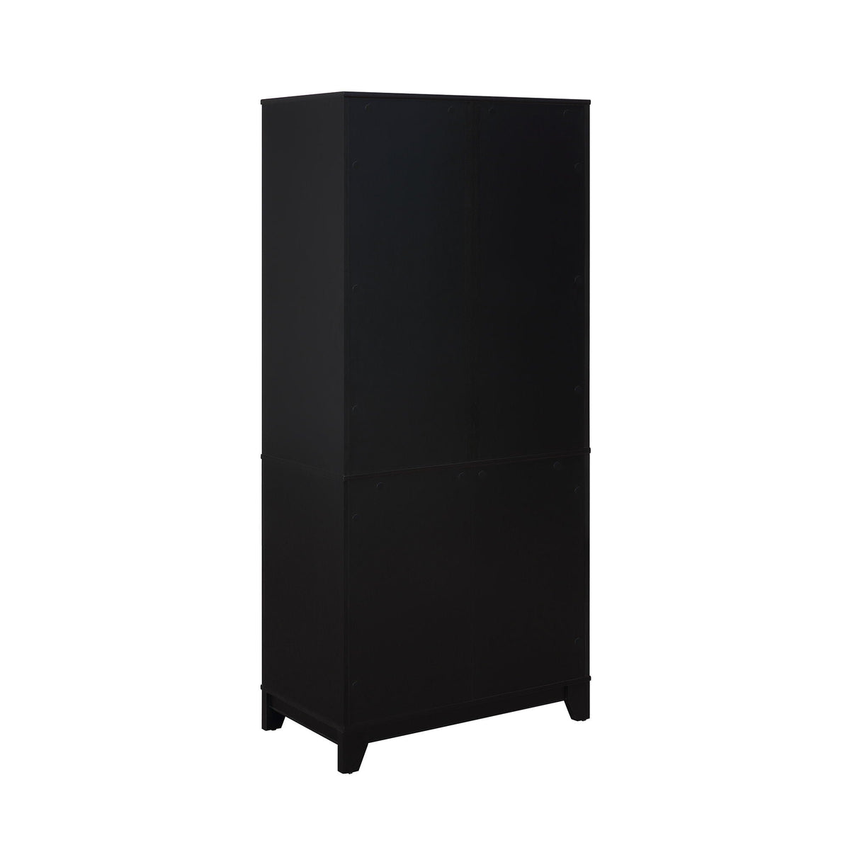 Sheridan Bookcase Cabinet, black, 7 shelves, HouseOfZazla on Tampa Home & Garden Store