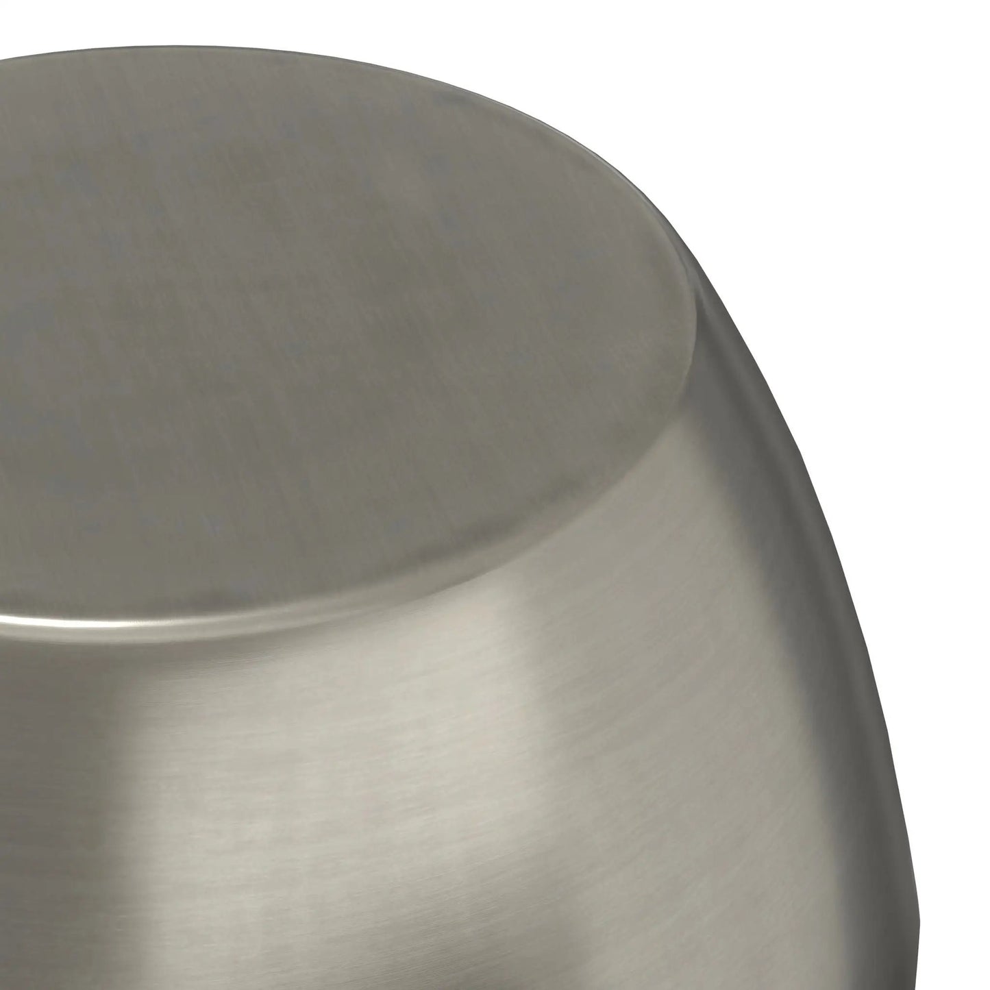 Flanigan hand crafted metal accent table round brushed steel top by Unique Piece Furniture on Tampa Home & Garden Store
