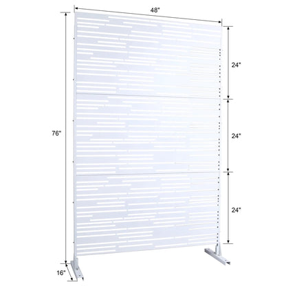 Outdoor and Indoor Freestanding Privacy Screen