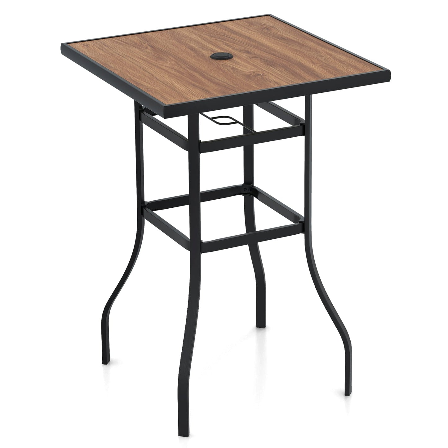 27.5 Inches Patio Bar Table for Garden Backyard Poolside - Tampa Home & Garden Store