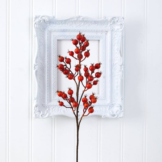 27” Berry Artificial Flower (Set of 6) - Tampa Home & Garden Store