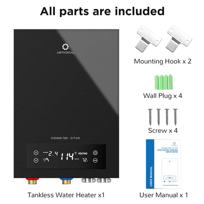 27 kW Electric Tankless Water Heater - Tampa Home & Garden Store