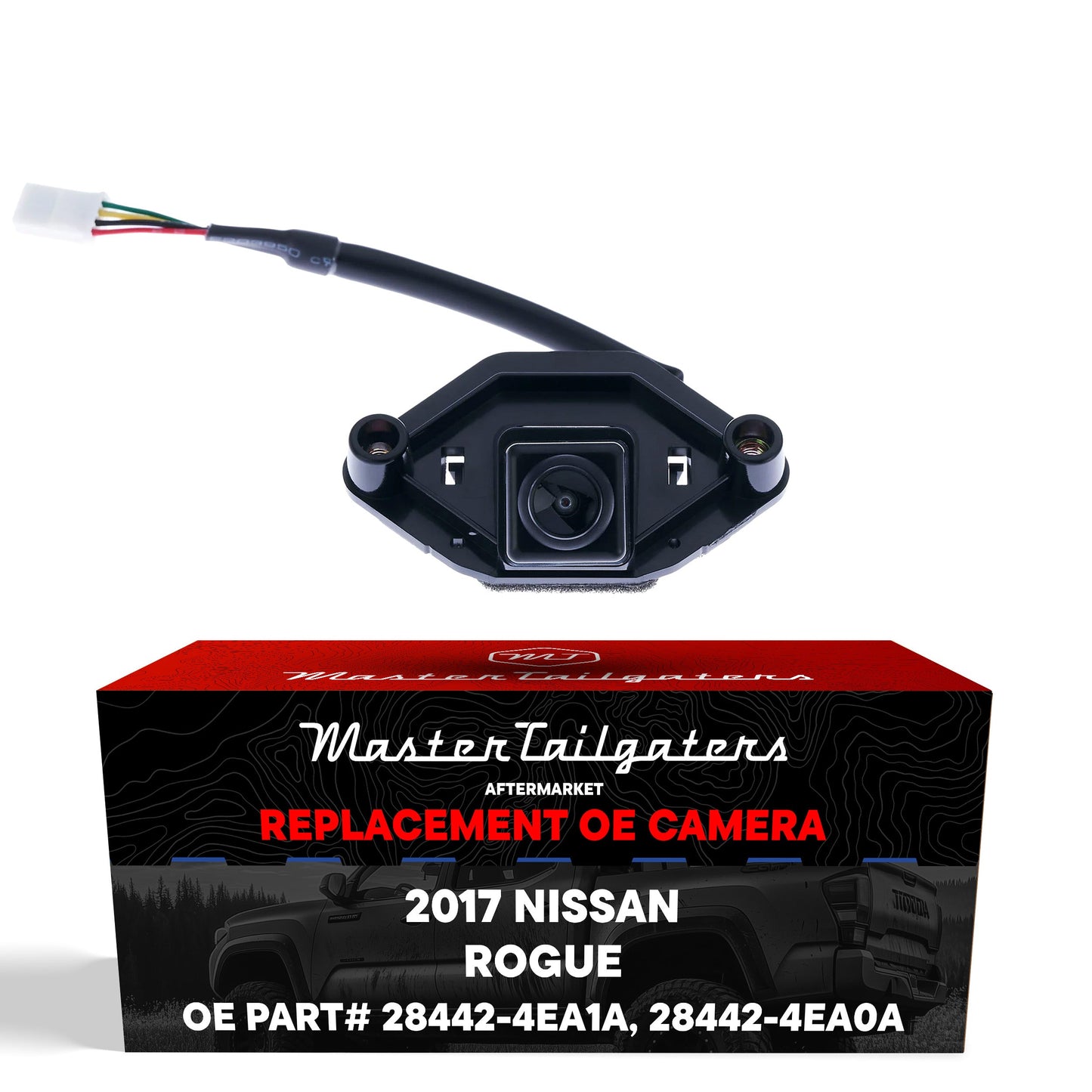 Master Tailgaters OEM backup camera for 2017 Nissan Rogue with wiring harness on Tampa Home & Garden Store