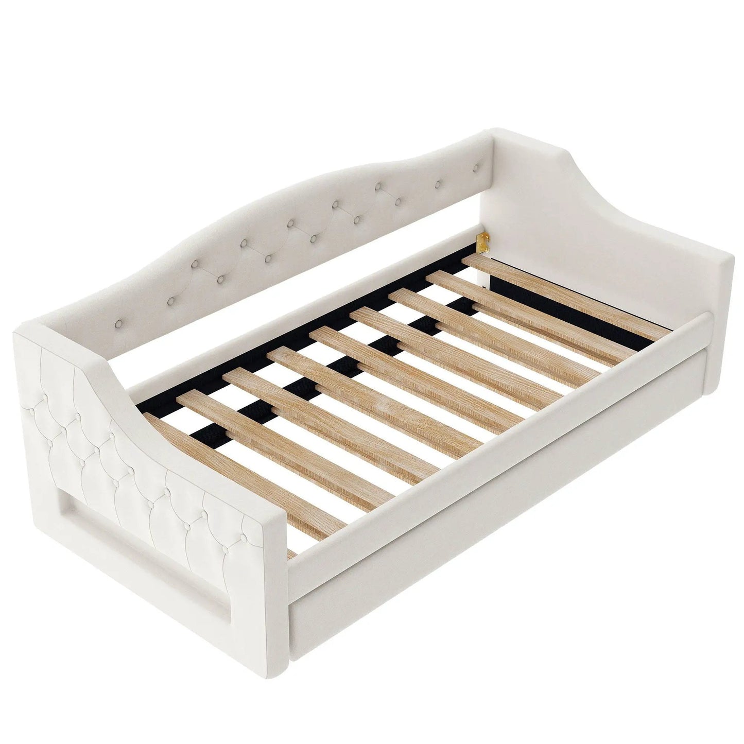 Daybed With LED Lighting and Upholstered Frame