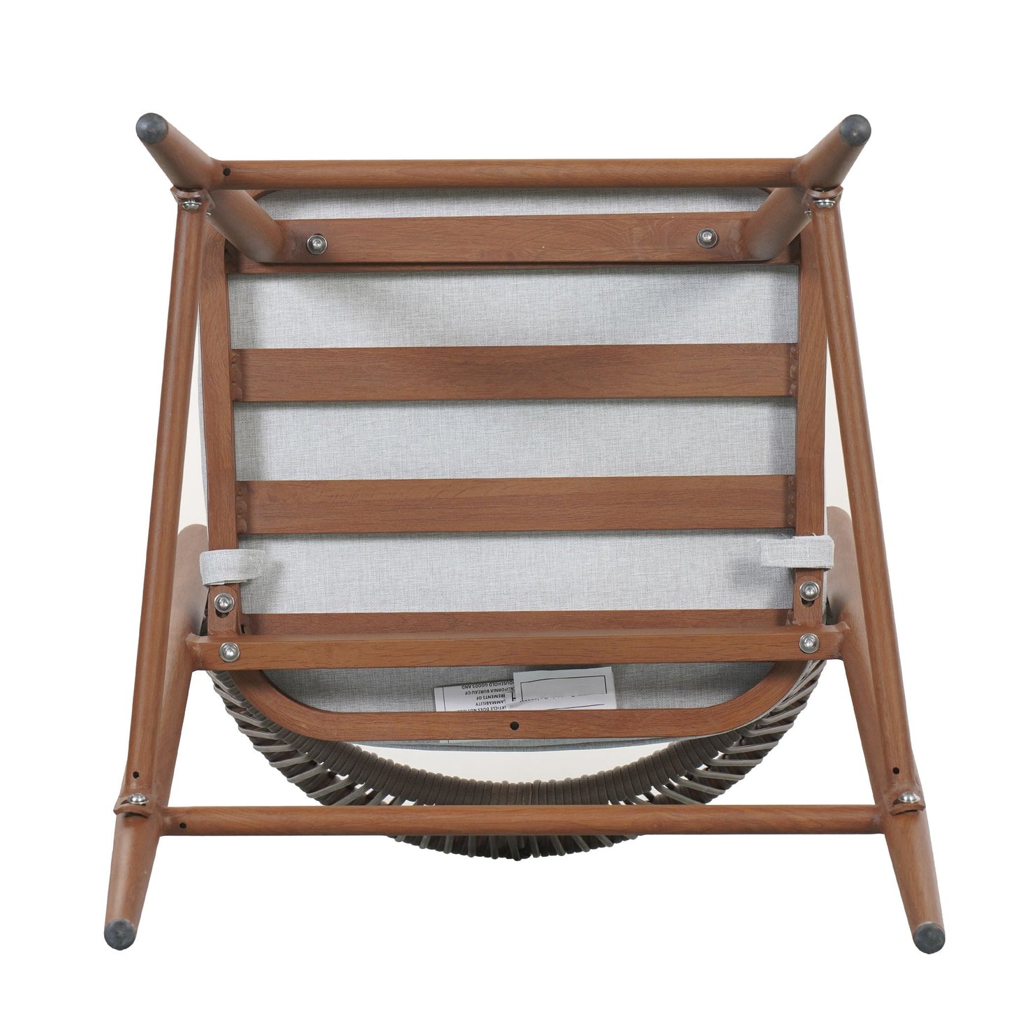 Outdoor Counter Stools with Wicker and Metal