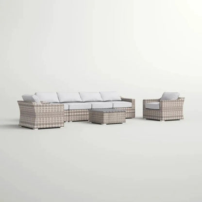 Outdoor Sofa Seating Group with Cushions