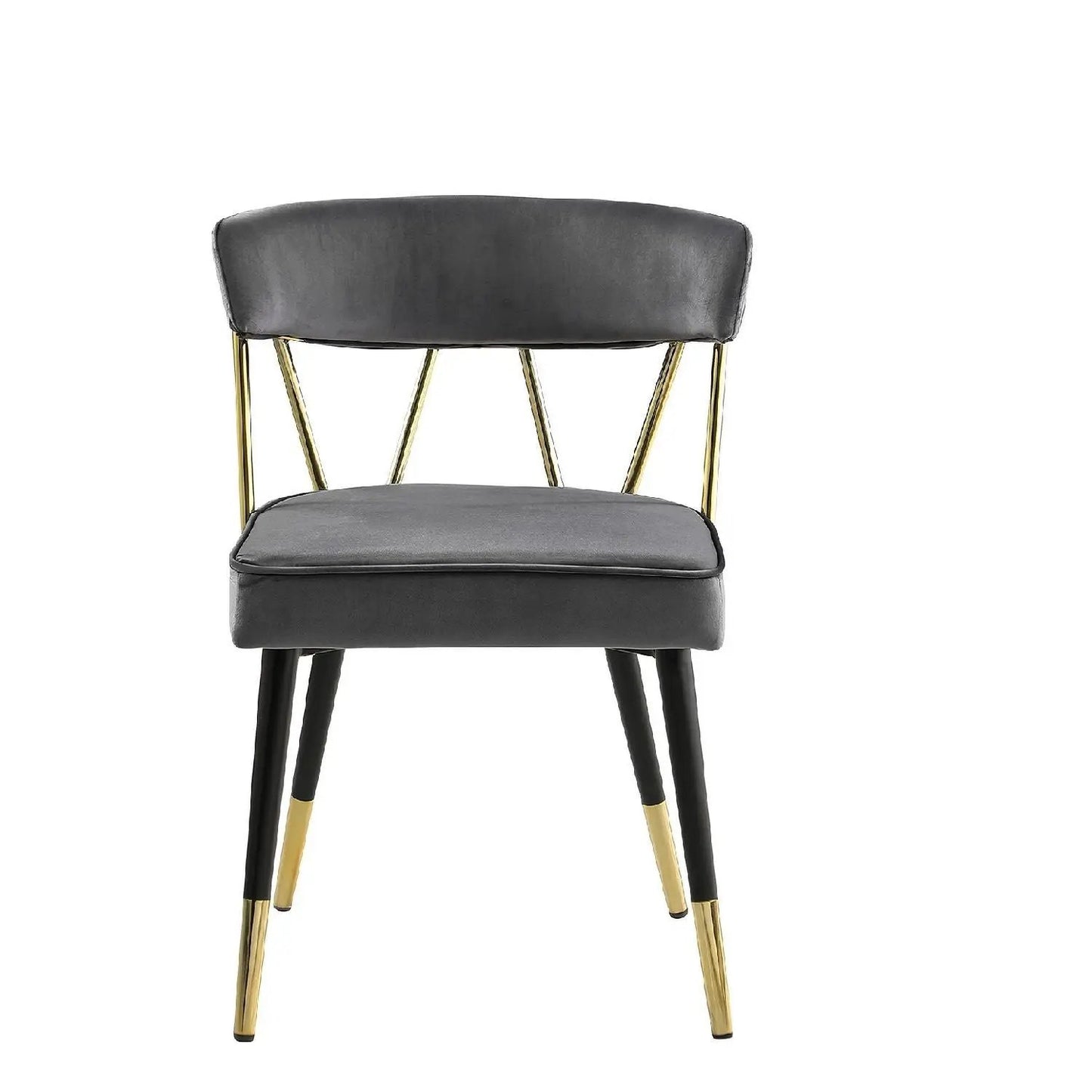Glam Dining Chairs Set of Two Modern Luxury