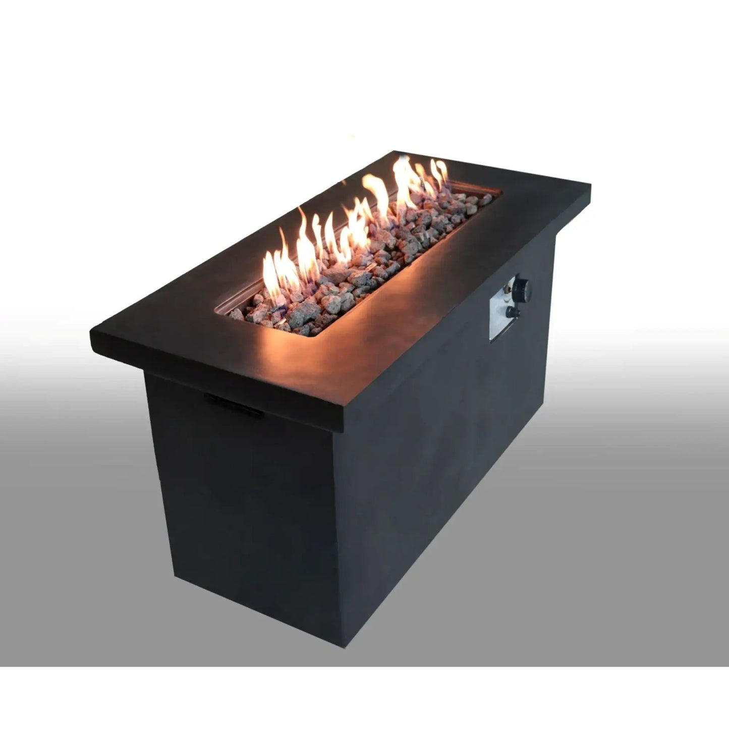 Propane Gas Outdoor Fire Pit Table Durable