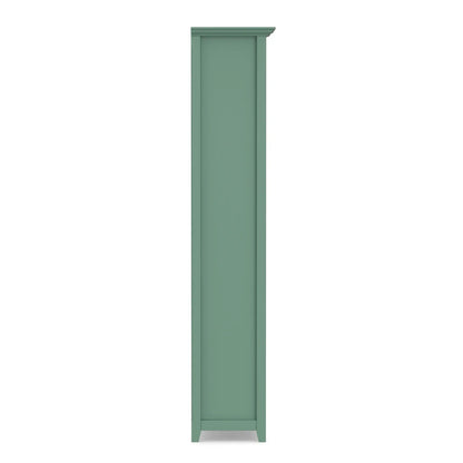 Amherst Five Shelf Bookcase Handcrafted Wood