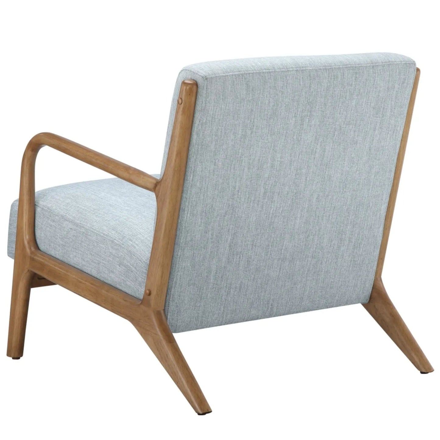 Mid-Century Style Lounge Chair With Upholstery
