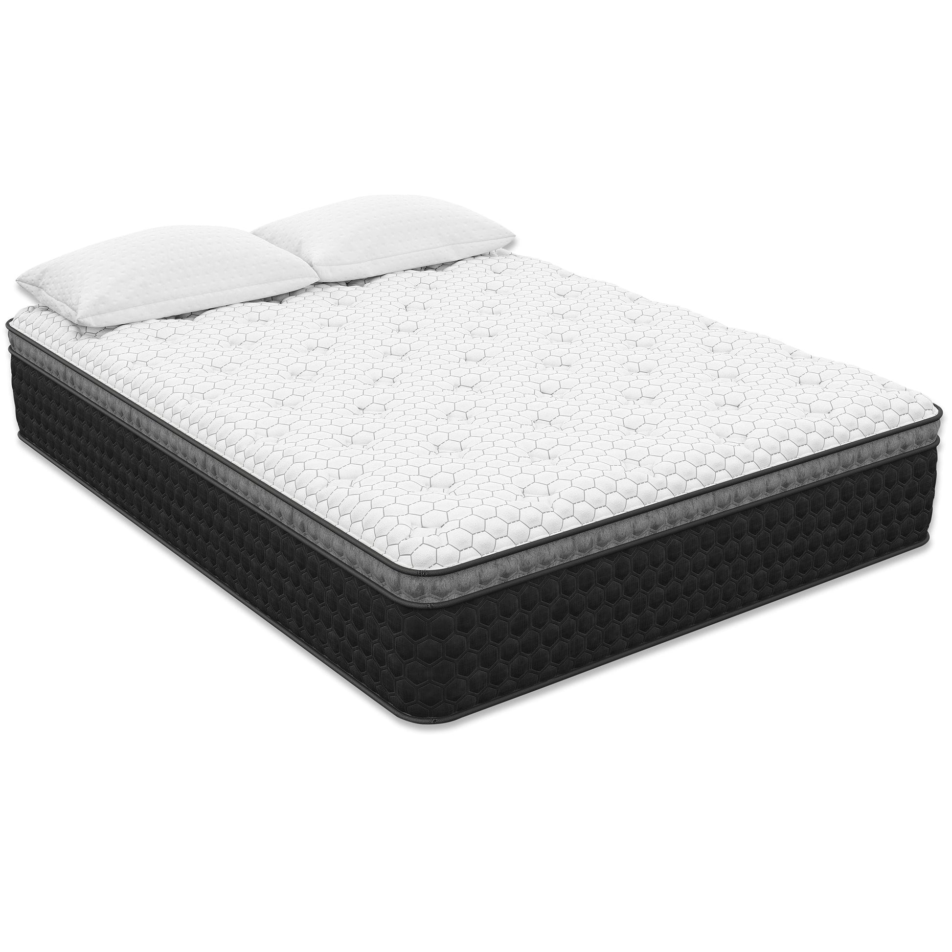 Diamond Mattress Nova Lux Copper Ultra Cooling King Mattress with white quilted hex top on Tampa Home & Garden Store