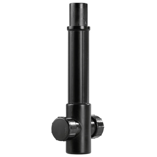 Riser for Yard Enforcer Motion Sensor hose end, black plastic, Orbit Irrigation on Tampa Home & Garden Store