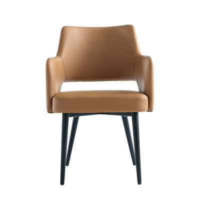 Modern Tremont Dining Armchair and Steel Frame