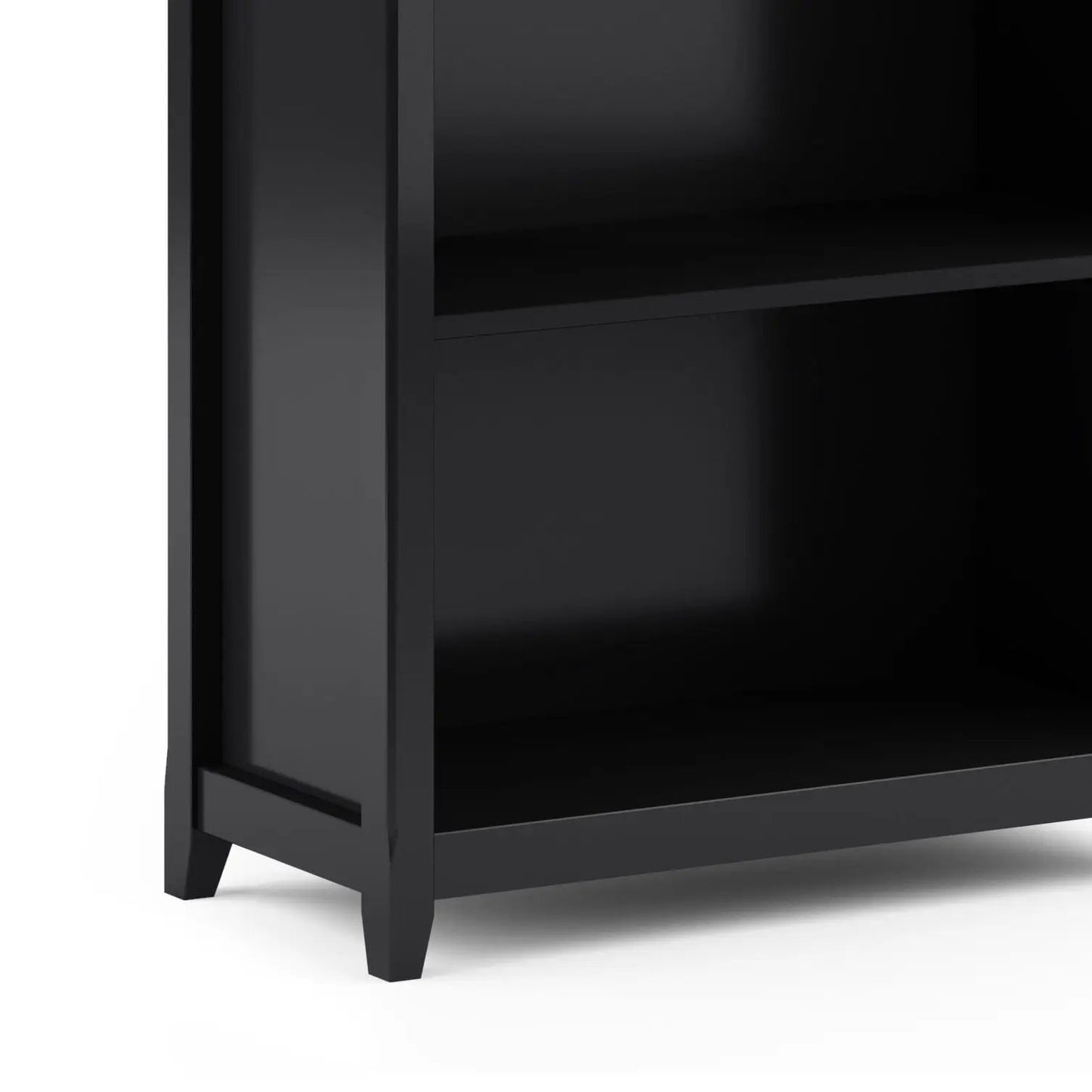 Amherst Five Shelf Bookcase Handcrafted Wood