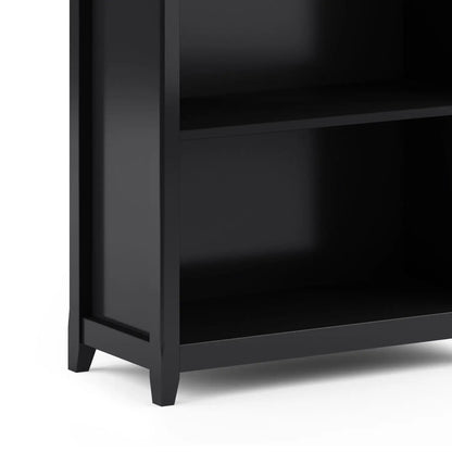 Amherst Five Shelf Bookcase Handcrafted Wood