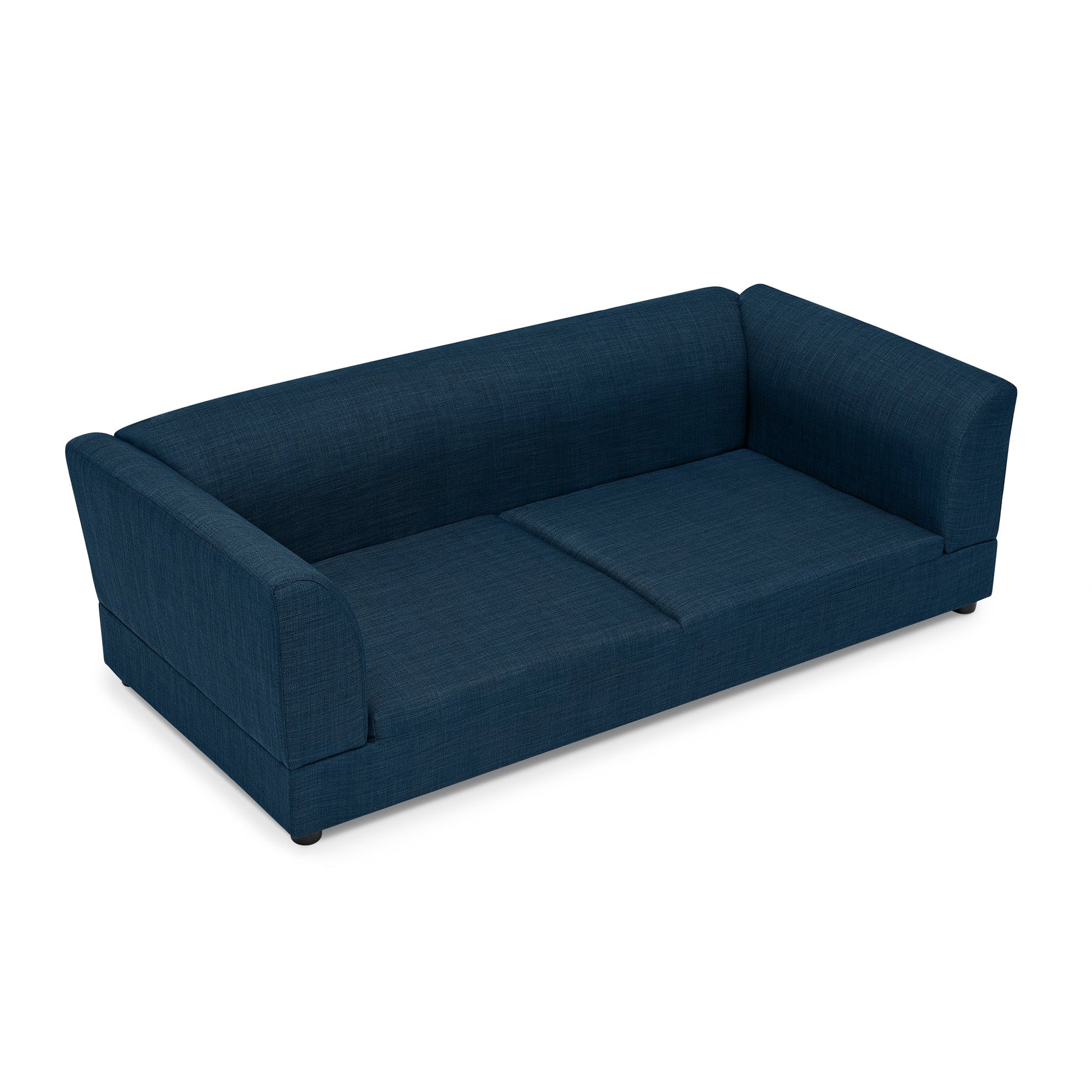 Comfortable Oversized Pet Sofa for Medium & Large Dogs in navy blue by HouseOfZazla on Tampa Home & Garden Store