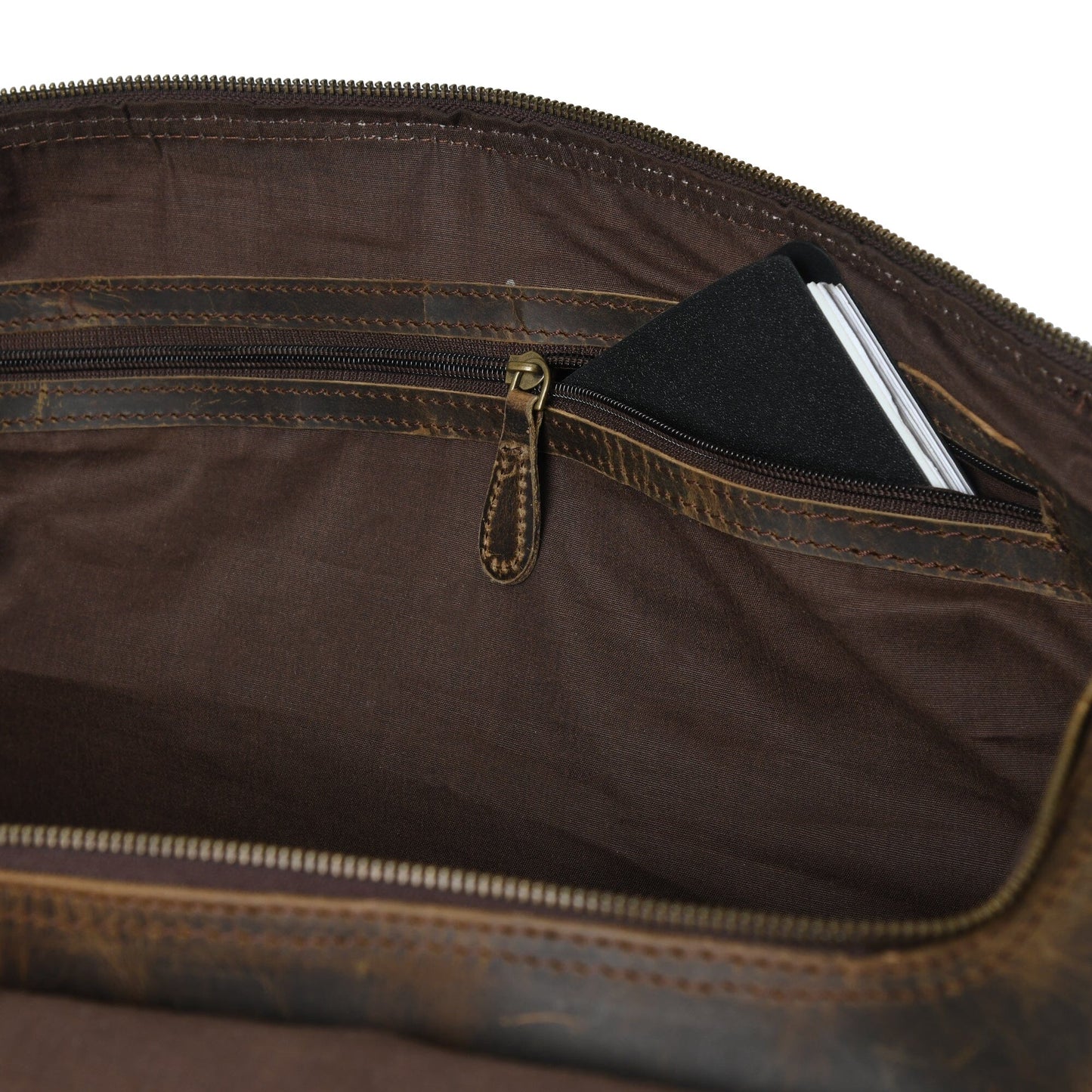The Bolton Flap Duffel- Dark Brown - Tampa Home & Garden Store