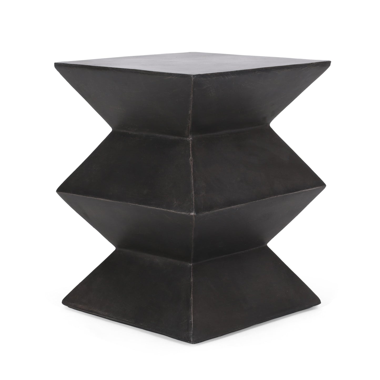 Lightweight Concrete Side Table for a Garden