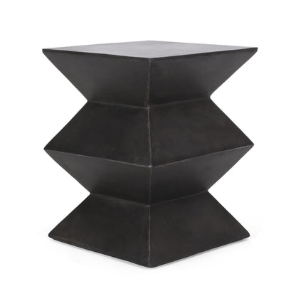 Lightweight Concrete Side Table for a Garden
