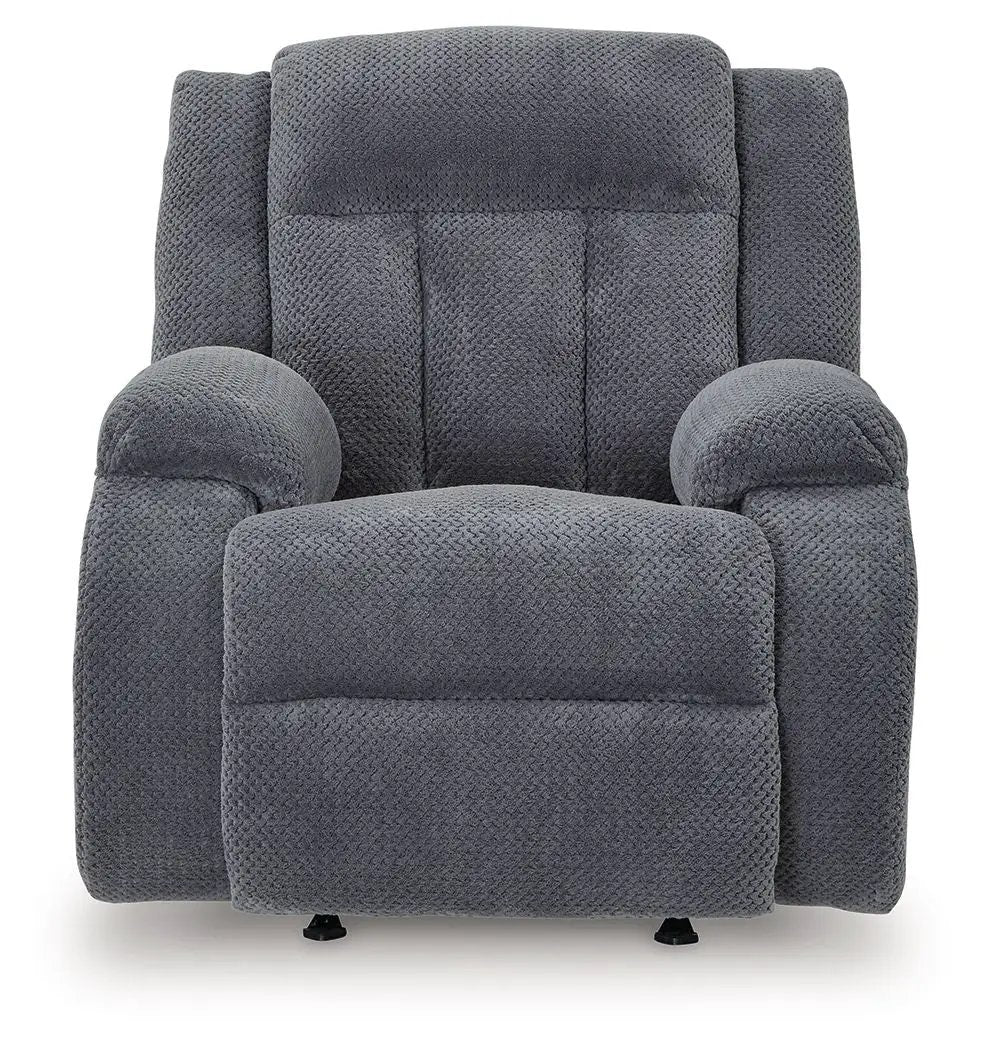 Observation Power Rocker Recliner in steel gray fabric by Unique Piece Furniture on Tampa Home & Garden Store