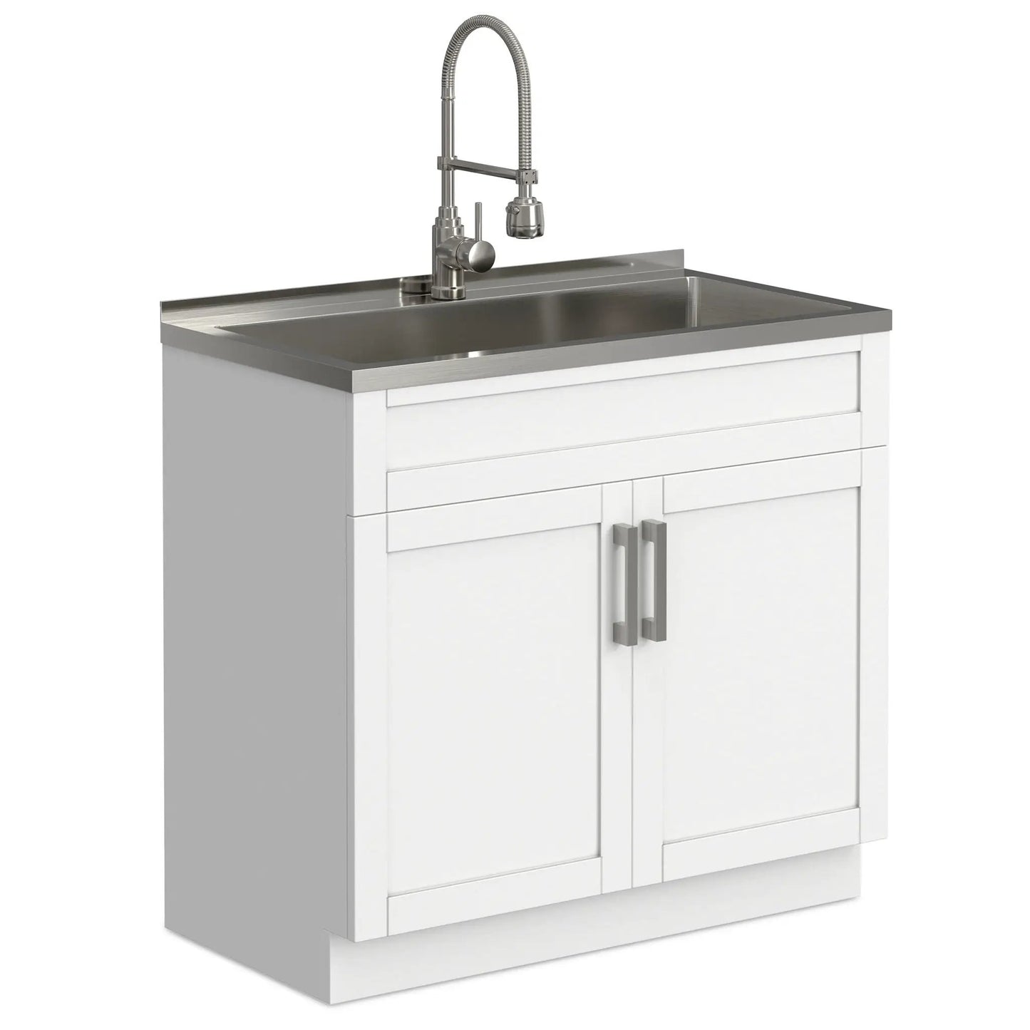 Hennessy Deluxe Laundry Cabinet With Faucet Sink