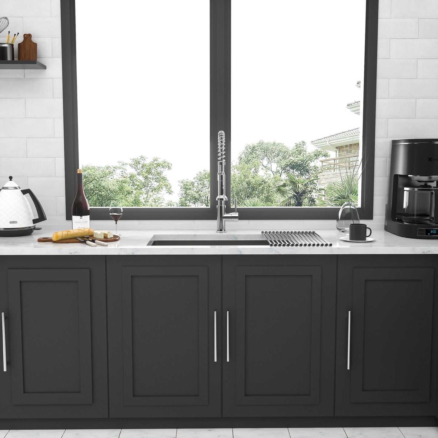 Modern Deep Single Bowl and Stainless Steel Sink