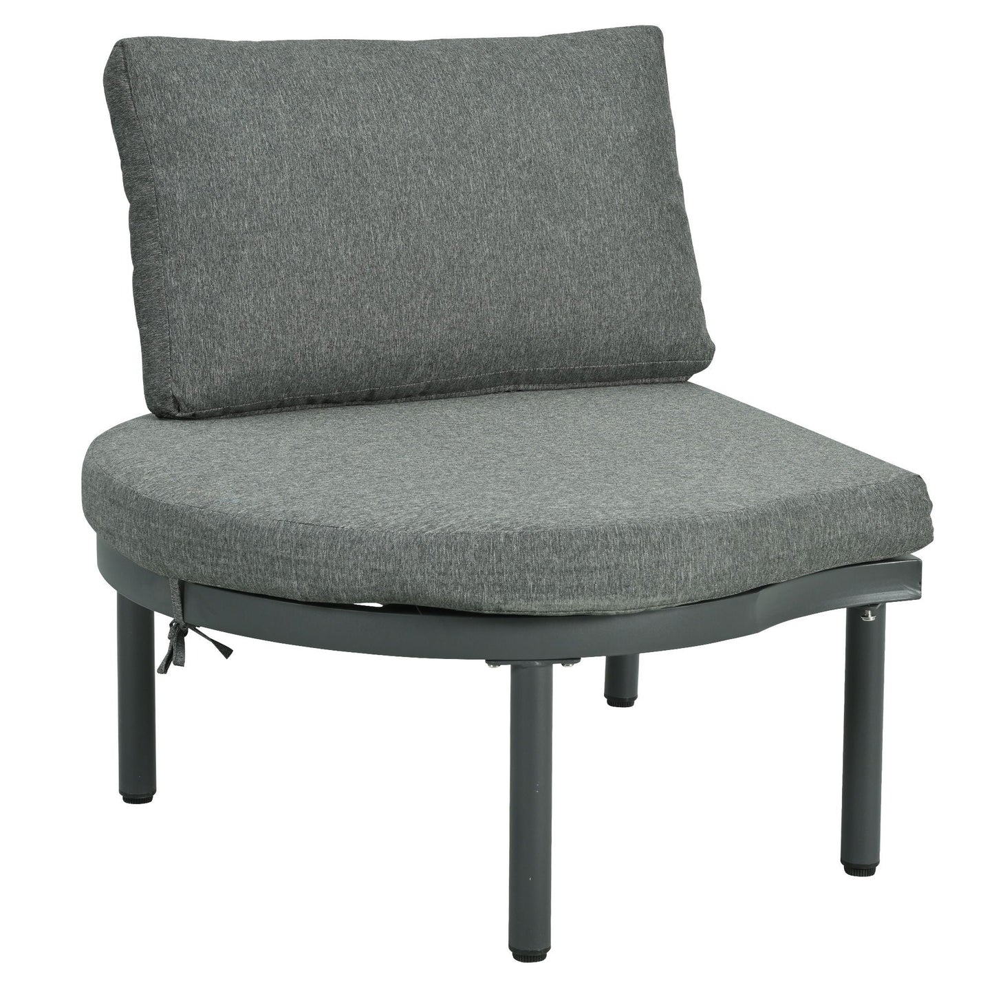 Outdoor Patio 6 Piece Sofa Set And Cushions