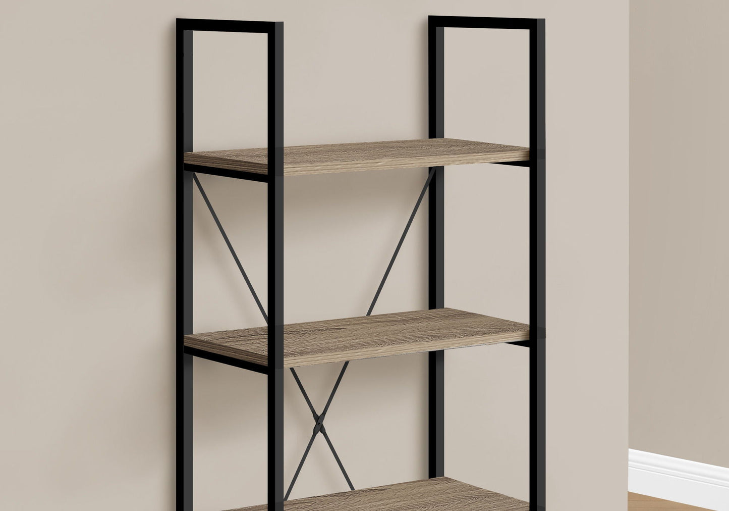 Contemporary Wood Bookshelf for Home and Office