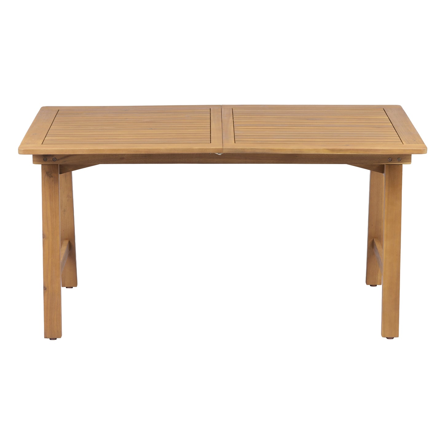 Versatile and Extendable Acacia Wood Table