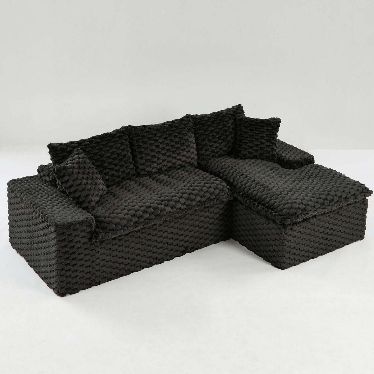 Modular Convertible Sofa and Twin Chaise Lounge