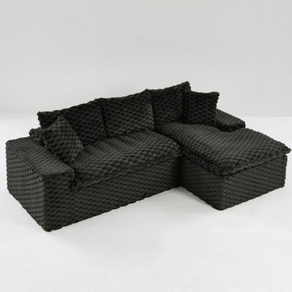 Modular Convertible Sofa and Twin Chaise Lounge