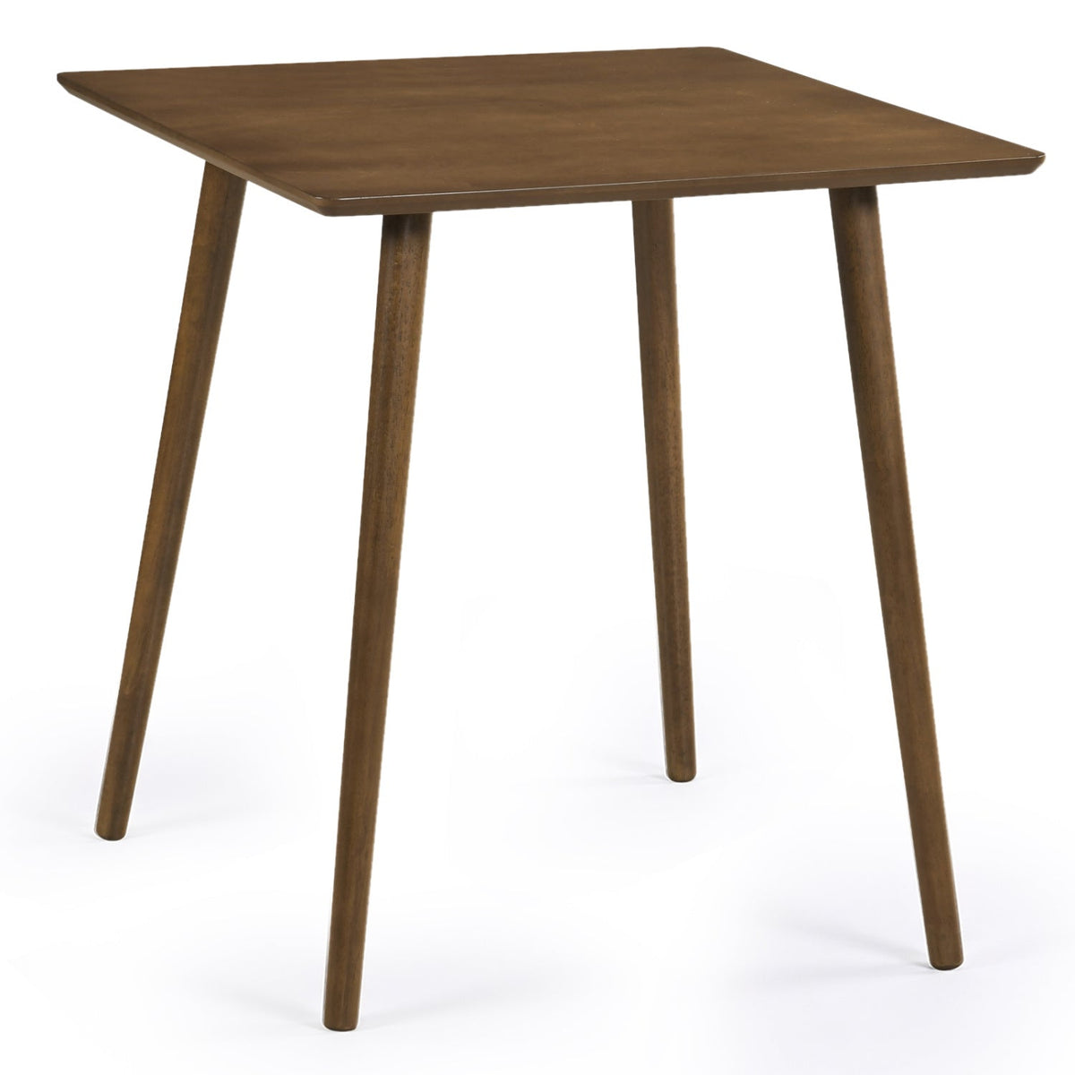 Dining table 27.5in square walnut finish for 2–4, DirectDeals on Tampa Home & Garden Store
