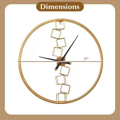 27 Inch Wall Clock for Living Room and Kitchen