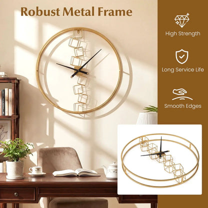 27 Inch Wall Clock for Living Room and Kitchen