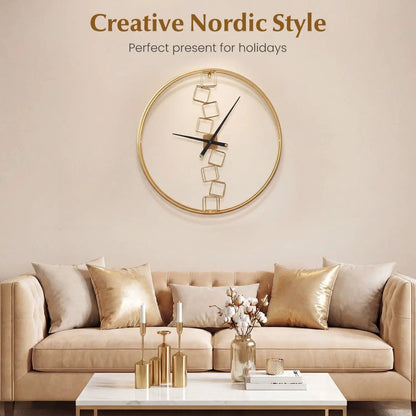 27 Inch Wall Clock for Living Room and Kitchen