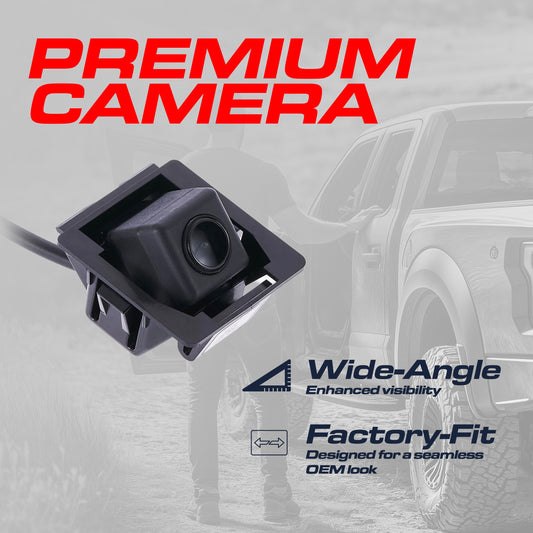 Master Tailgaters OEM backup camera for Chevrolet Camaro 2016-2017, black housing on Tampa Home & Garden Store