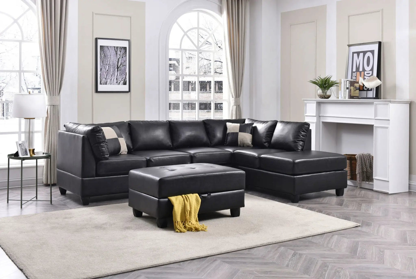 Malone Comfort Sectional Right or Left Chaise